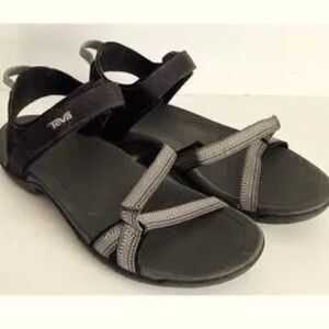 Teva Women's Sandals in Black and Gray